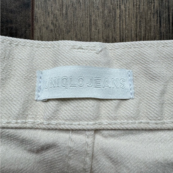 Uniqlo Tapered High Rise Jeans Size 23 - Picture 5 of 5